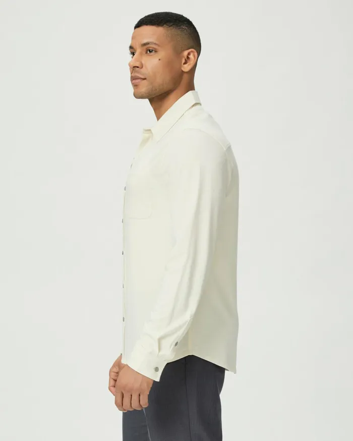 Men Shirts PAIGE Stockton Button Up 8211 Tan Ceramic Men Shirts PAIGE Stockton Button Up 8211 Tan Ceramic