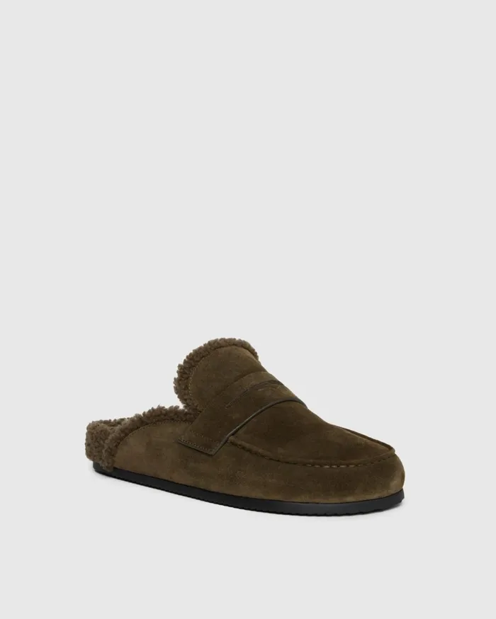 Men Shoes PAIGE Wynn Loafer 8211 Army Suede Men Shoes PAIGE Wynn Loafer 8211 Army Suede
