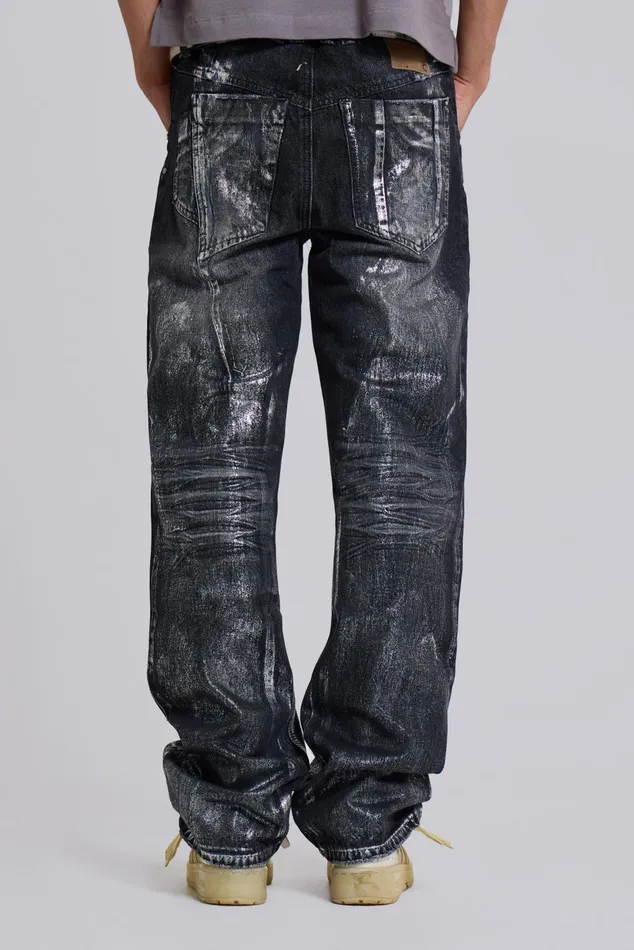 Men Shop Gunmetal Reed Jeans Jaded London Denim
