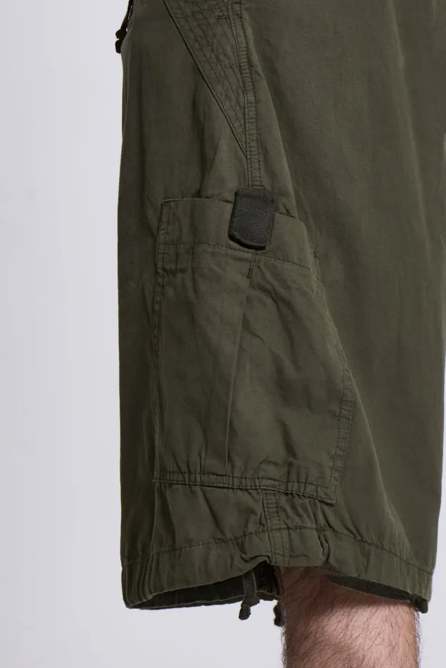 Men Shop Khaki Parachute Cargo Shorts Jaded London Bestsellers