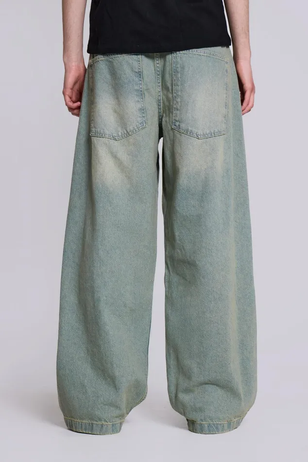 Men Shop Light Wash Colossus Fit Jeans Jaded London Bestsellers
