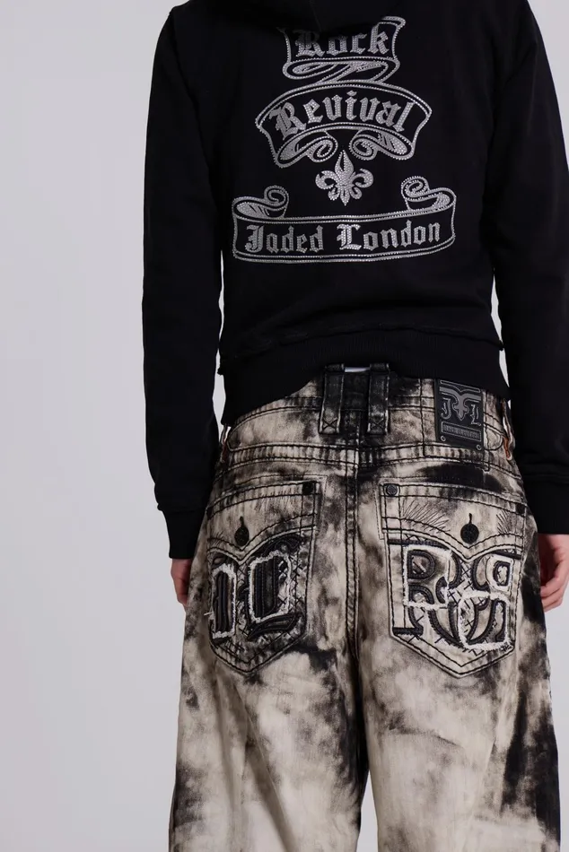 Men Shop Rock Revival Sirus Colossus Jeans Jaded London Denim