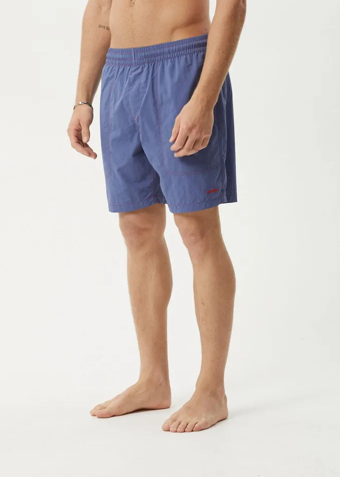 Men Shorts and Boardshorts Afends AFENDS Mens Baywatch 8211 Swim Short 18quot 8211 Marlin