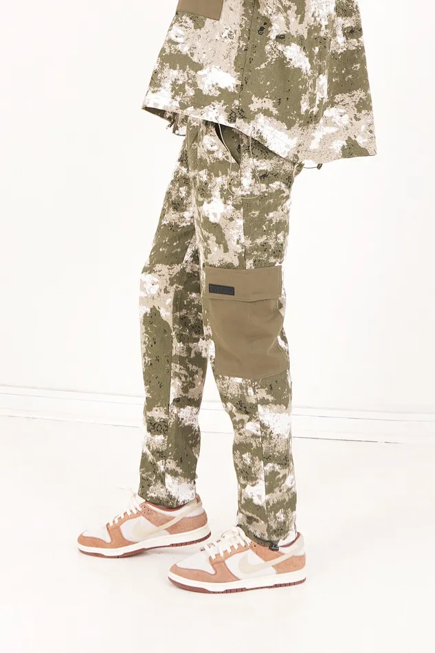 Men Sixth June Paris Jeans Trousers Camouflage Cargo Pants Green Men Sixth June Paris Jeans Trousers Camouflage Cargo Pants Green