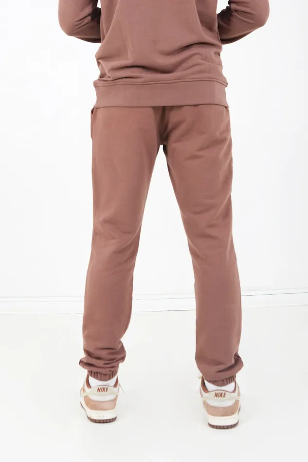 Men Sixth June Paris Jeans Trousers Signature Logo Joggers Brown Men Sixth June Paris Jeans Trousers Signature Logo Joggers Brown