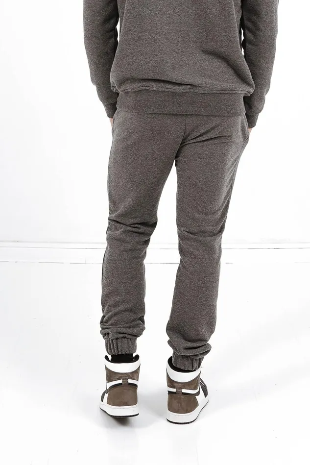 Men Sixth June Paris Jeans Trousers Soft Embroidered Logo Joggers Grey Men Sixth June Paris Jeans Trousers Soft Embroidered Logo Joggers Grey