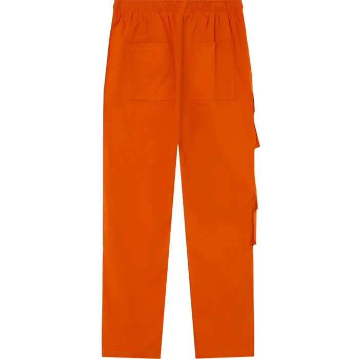 Men Sixth June Paris Jeans Trousers Twill Pockets Cargo Pants Orange Men Sixth June Paris Jeans Trousers Twill Pockets Cargo Pants Orange