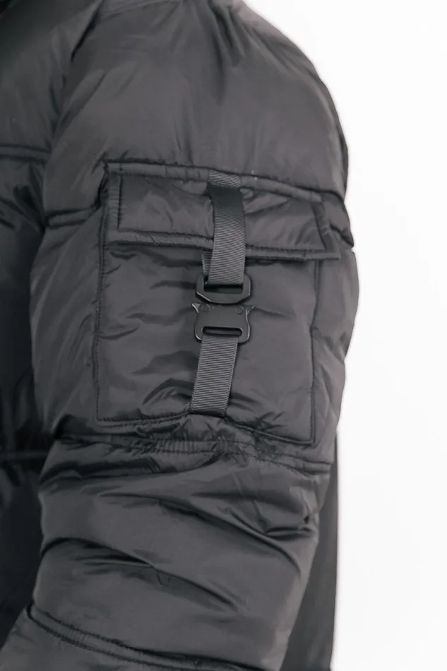 Men Sixth June Paris Outerwear Long Fur Down Jacket Black Men Sixth June Paris Outerwear Long Fur Down Jacket Black