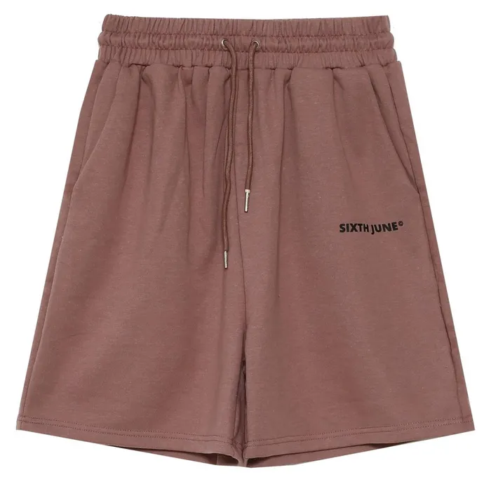 Men Sixth June Paris Shorts and Swimwear Logo Essential Shorts Pink