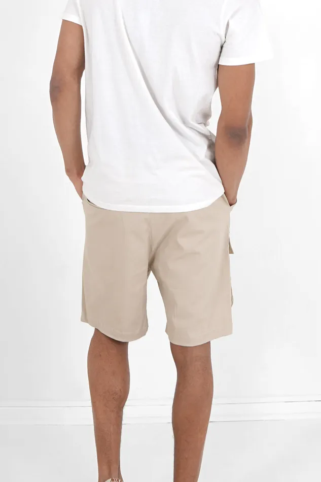 Men Sixth June Paris Shorts and Swimwear Utility Shorts Logo Beige Men Sixth June Paris Shorts and Swimwear Utility Shorts Logo Beige