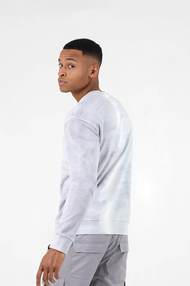 Men Sixth June Paris Sweats Knitwear Bicolored Embroidered Logo Sweatshirt Grey Men Sixth June Paris Sweats Knitwear Bicolored Embroidered Logo Sweatshirt Grey