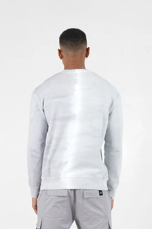 Men Sixth June Paris Sweats Knitwear Bicolored Embroidered Logo Sweatshirt Grey Men Sixth June Paris Sweats Knitwear Bicolored Embroidered Logo Sweatshirt Grey
