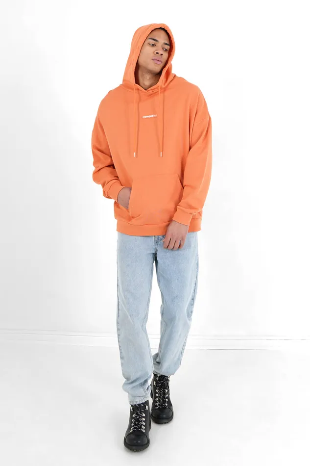Men Sixth June Paris Sweats Knitwear Big Logo Sweatshirt Orange Men Sixth June Paris Sweats Knitwear Big Logo Sweatshirt Orange