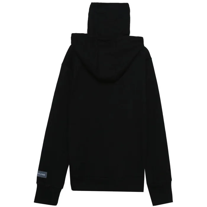 Men Sixth June Paris Sweats Knitwear Neck Warmer Hoodie Black Men Sixth June Paris Sweats Knitwear Neck Warmer Hoodie Black