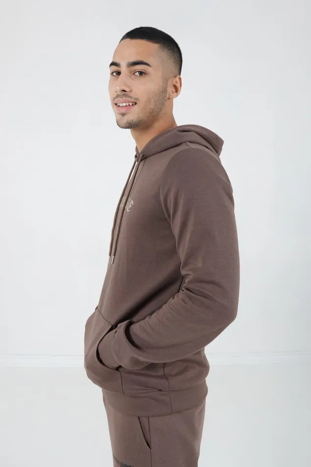 Men Sixth June Paris Sweats Knitwear Resurection Hoodie Brown Men Sixth June Paris Sweats Knitwear Resurection Hoodie Brown