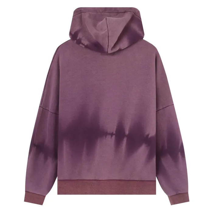 Men Sixth June Paris Sweats Knitwear Washed Zipped Hoodie Purple Men Sixth June Paris Sweats Knitwear Washed Zipped Hoodie Purple