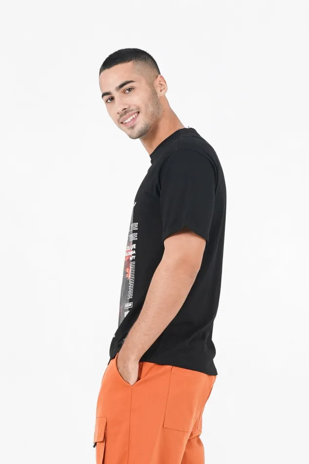 Men Sixth June Paris Tops California Sunset Tshirt Black Men Sixth June Paris Tops California Sunset Tshirt Black
