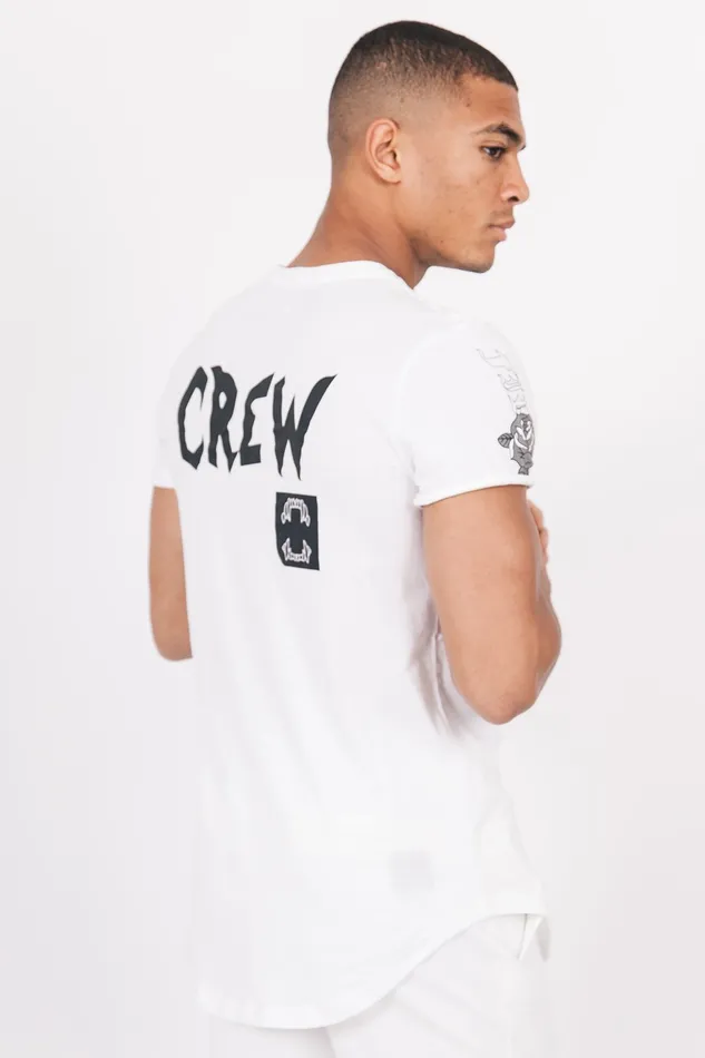 Men Sixth June Paris Tops Crew Tshirt White Men Sixth June Paris Tops Crew Tshirt White