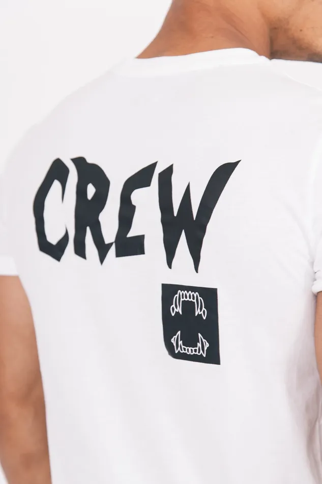 Men Sixth June Paris Tops Crew Tshirt White Men Sixth June Paris Tops Crew Tshirt White