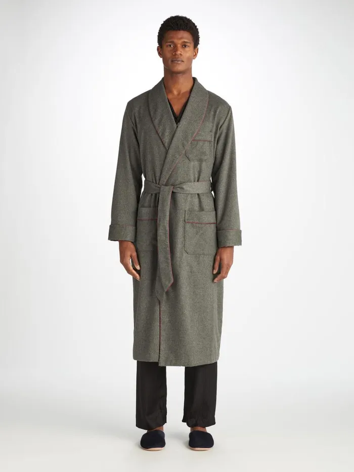 MenSlippers Mule Slippers Douglas Suede Sheepskin Black Derek Rose Slippers
