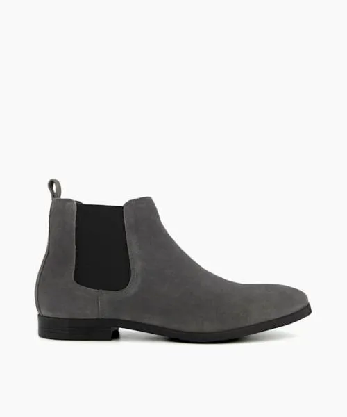 Men Smart Boots Dune London Maccles 8211 Grey Grey