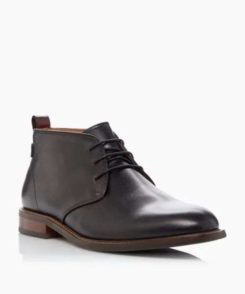 Men Smart Boots Dune London Marching 8211 Black Black Men Smart Boots Dune London Marching 8211 Black Black