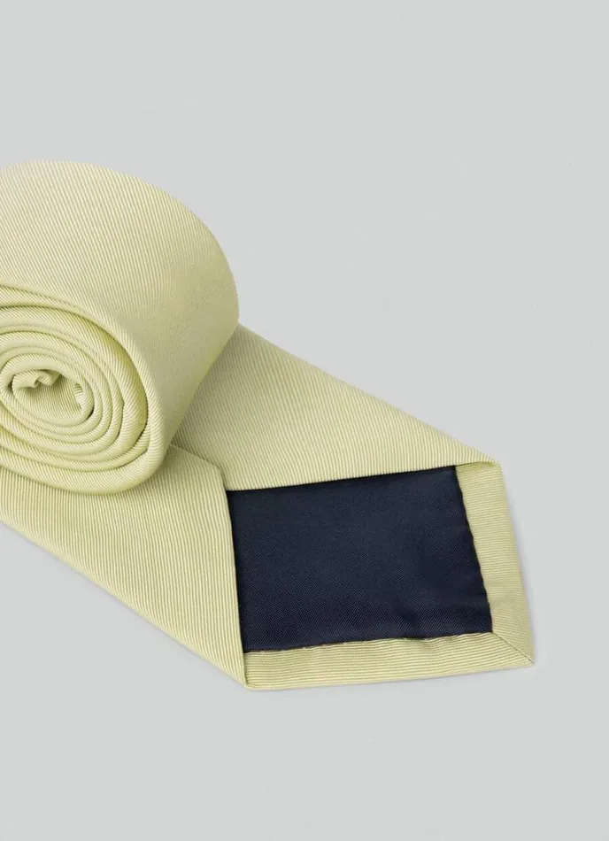 Men Solid Colour Silk Tie Mint Green Hackett London Ties and Pocket Squares