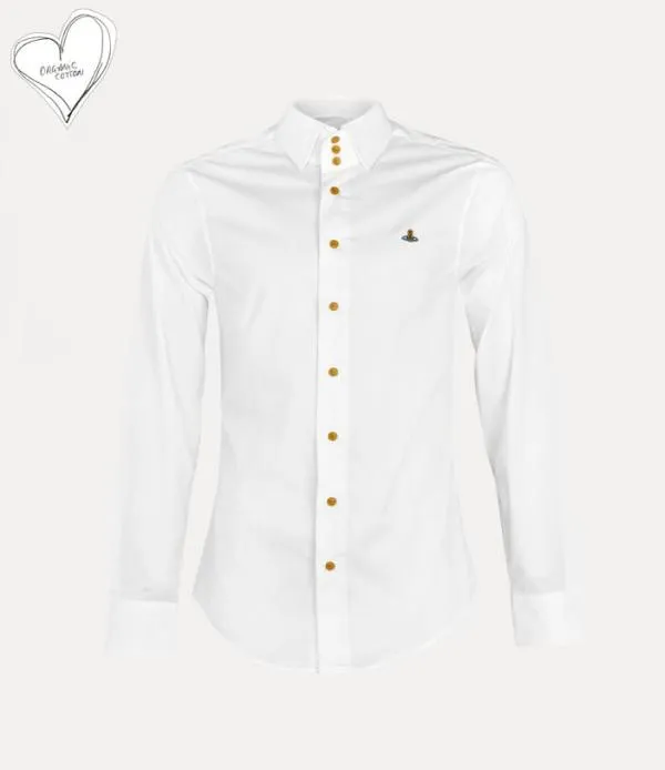 Men Stretch Krall Shirt White Viviennewestwood Shirts And Tops