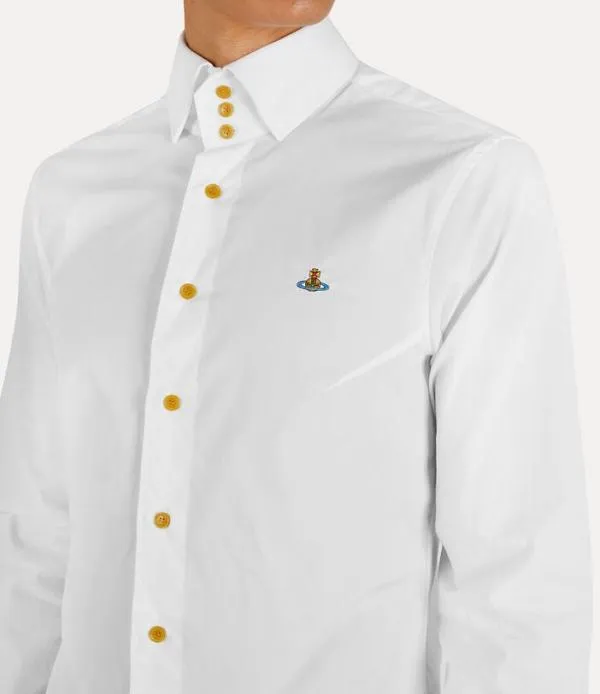 Men Stretch Krall Shirt White Viviennewestwood Shirts And Tops