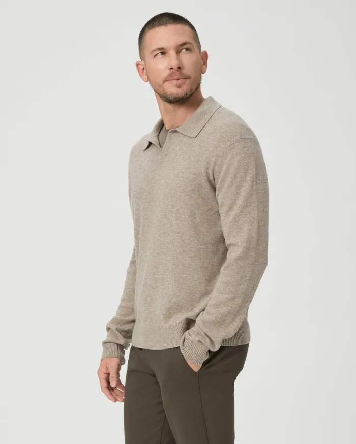 Men Sweaters and Sweatshirts PAIGE Dunlap Sweater 8211 Rice Flower Men Sweaters and Sweatshirts PAIGE Dunlap Sweater 8211 Rice Flower