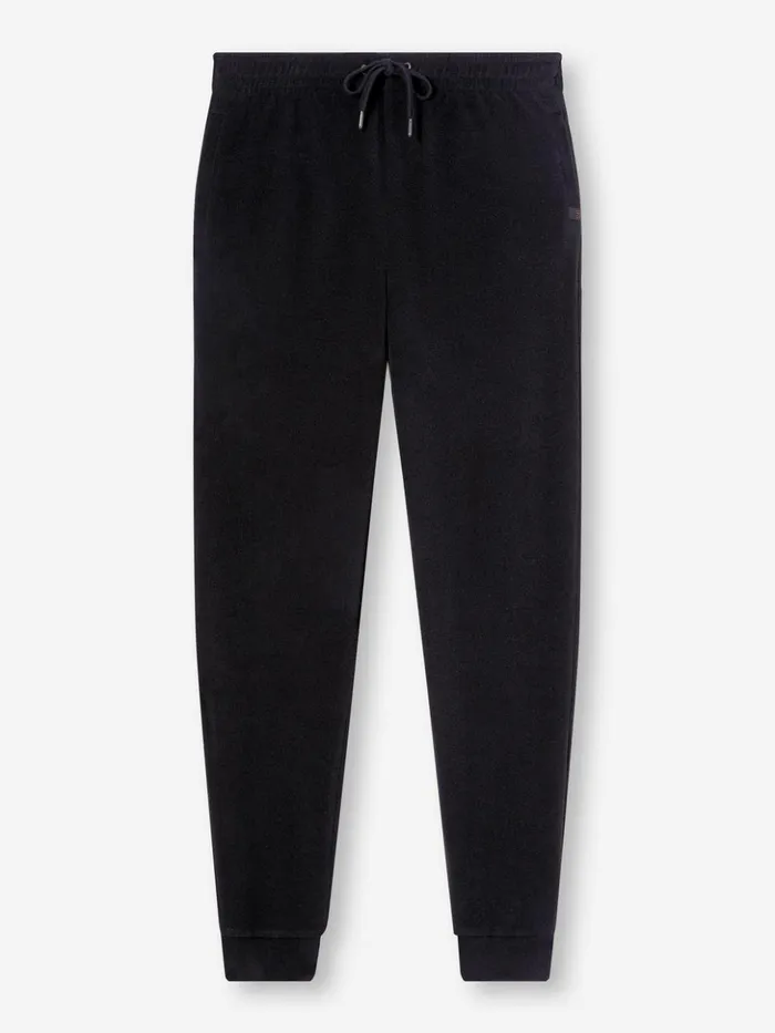 Men Sweatpants Isaac Terry Cotton Black Derek Rose Casual Pants