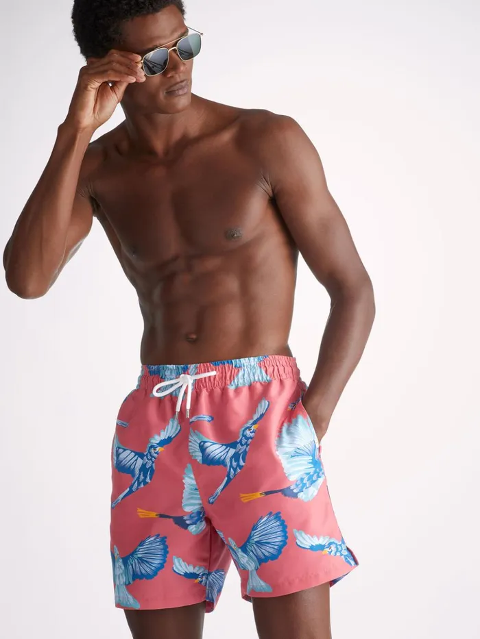 Men Swim Shorts Maui 54 Multi Derek Rose Classic Fit Swim Shorts