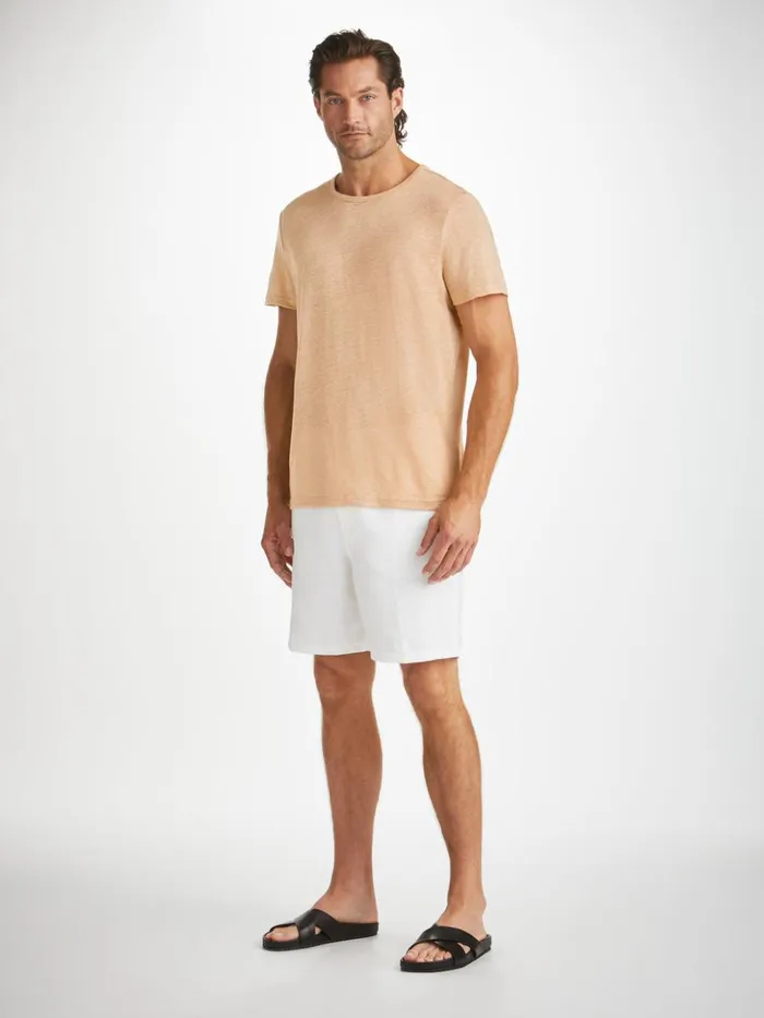 Men TShirt Jordan Linen Sand Derek Rose Short Sleeve TShirts