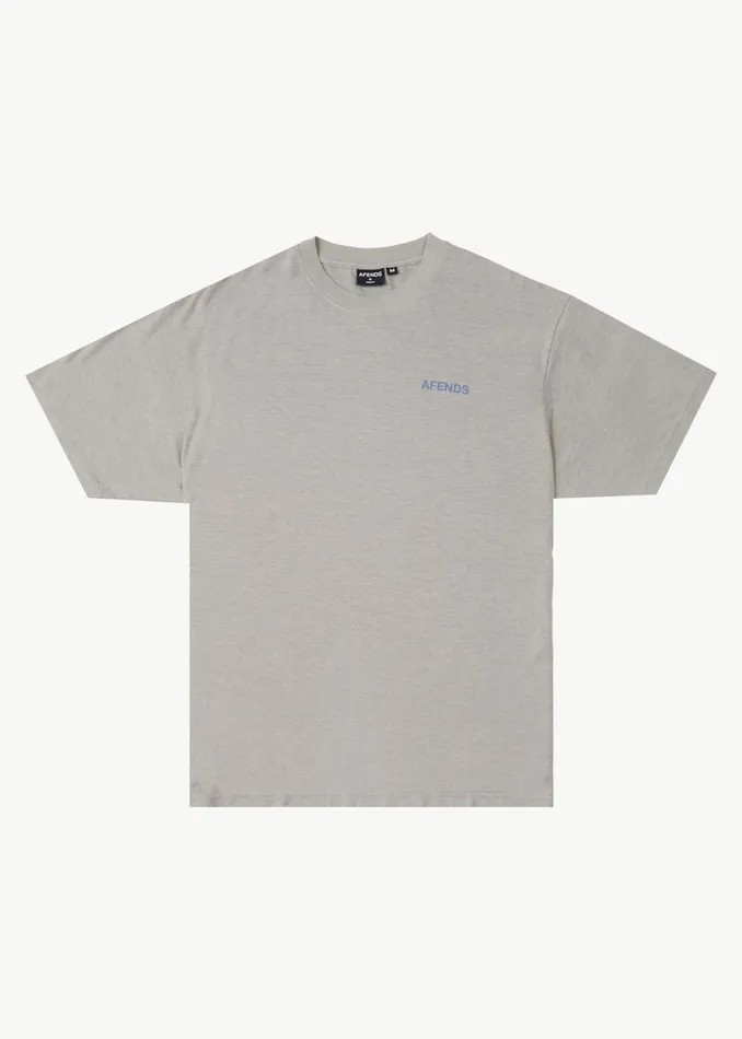 Men TShirts Afends AFENDS Mens Staple 8211 Boxy Fit Tee 8211 Olive