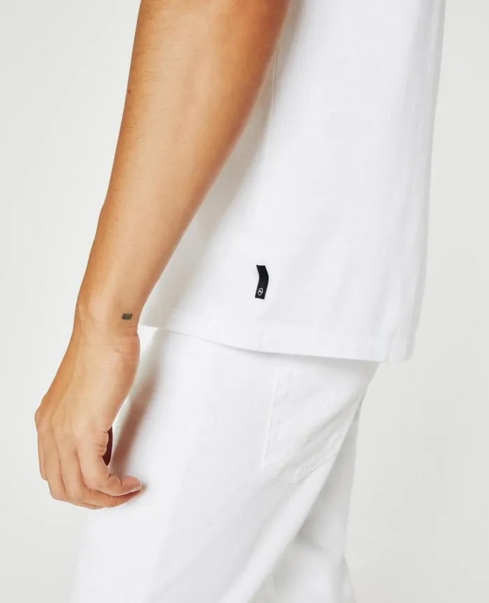 Men Tees AG Jeans Bryce Crew Pack Essential True White Men Tees AG Jeans Bryce Crew Pack Essential True White