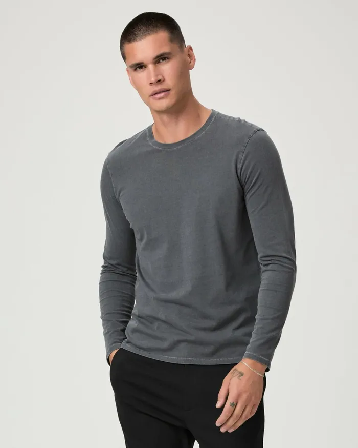 Men Tees PAIGE Enzo Tee 8211 Vintage Carbon