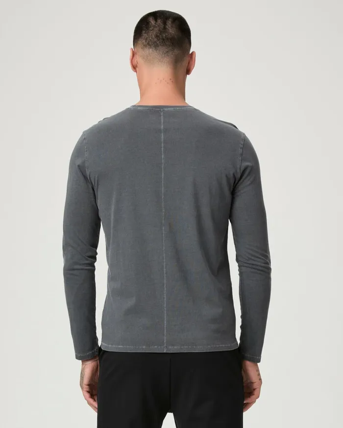 Men Tees PAIGE Enzo Tee 8211 Vintage Carbon Men Tees PAIGE Enzo Tee 8211 Vintage Carbon