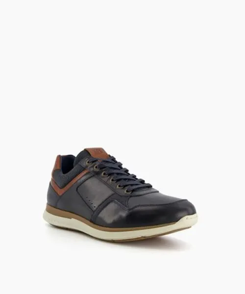 Men Trainers Dune London Thymes 8211 Navy Blue Men Trainers Dune London Thymes 8211 Navy Blue