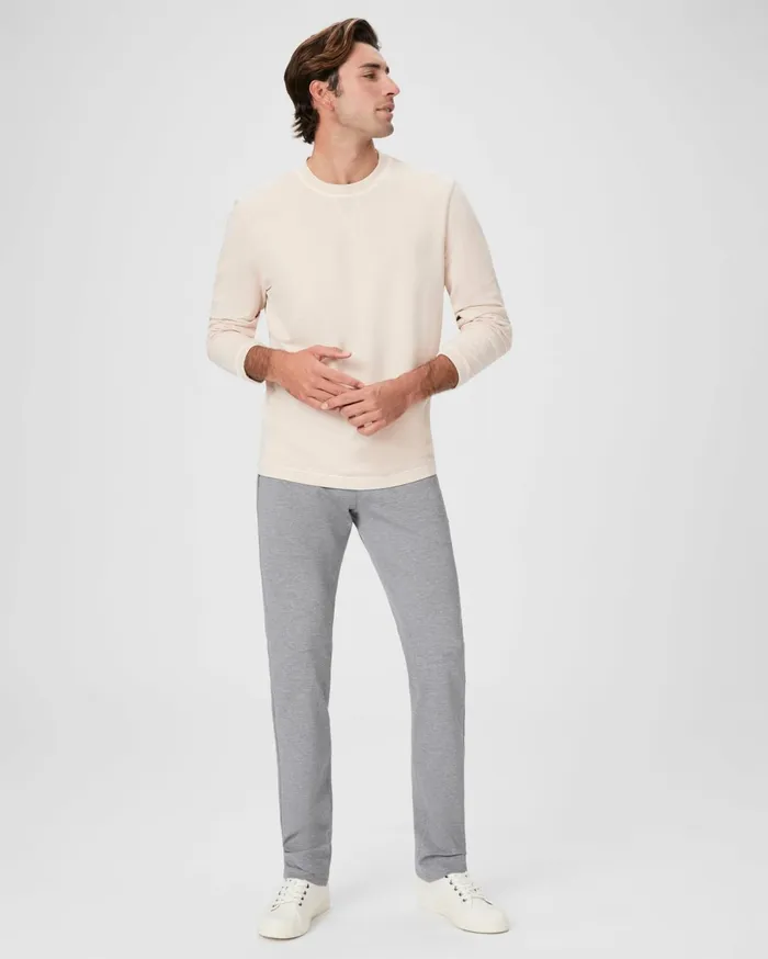 Men Transcend Knit PAIGE Stafford Trouser 8211 Heather Steel