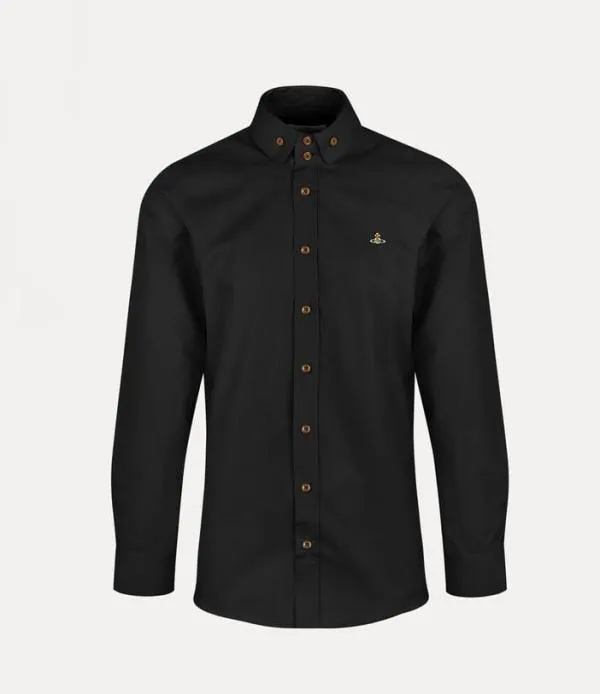 Men Two Button Krall Shirt Black Viviennewestwood Shirts And Tops