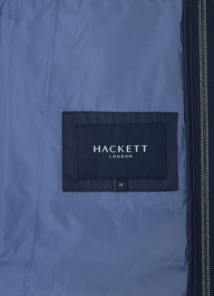 Men Ultralight Padded Gilet Navy Blazer Hackett London Coats and Jackets