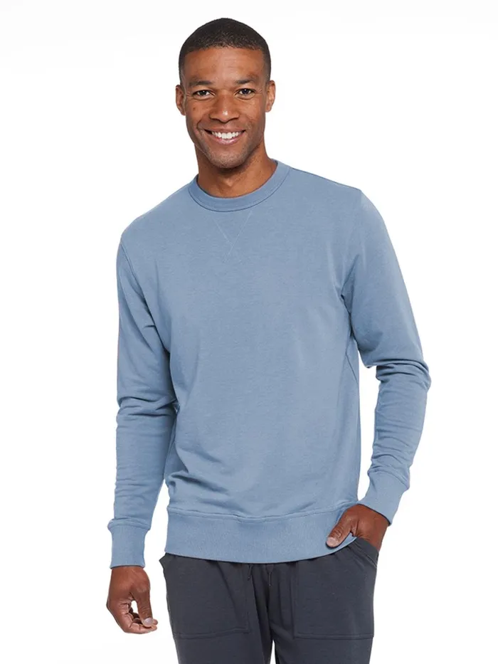 Men Varsity French Terry Sweatshirt Tasc Performance Sweatshirts Hoodies