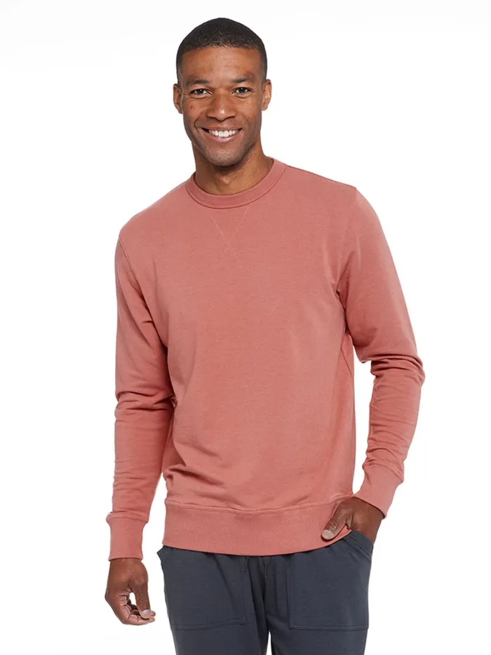 Men Varsity French Terry Sweatshirt Tasc Performance Sweatshirts Hoodies