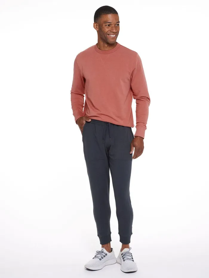 Men Varsity French Terry Sweatshirt Tasc Performance Sweatshirts Hoodies