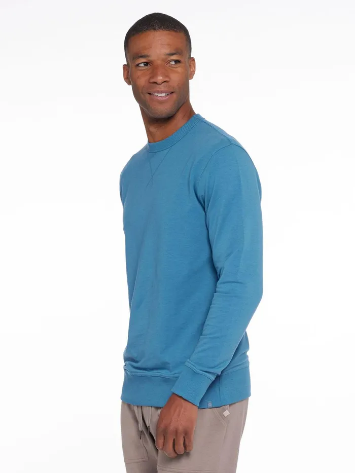 Men Varsity French Terry Sweatshirt Tasc Performance Sweatshirts Hoodies