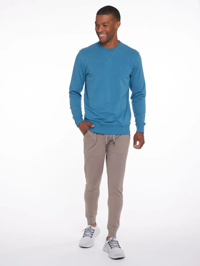 Men Varsity French Terry Sweatshirt Tasc Performance Sweatshirts Hoodies