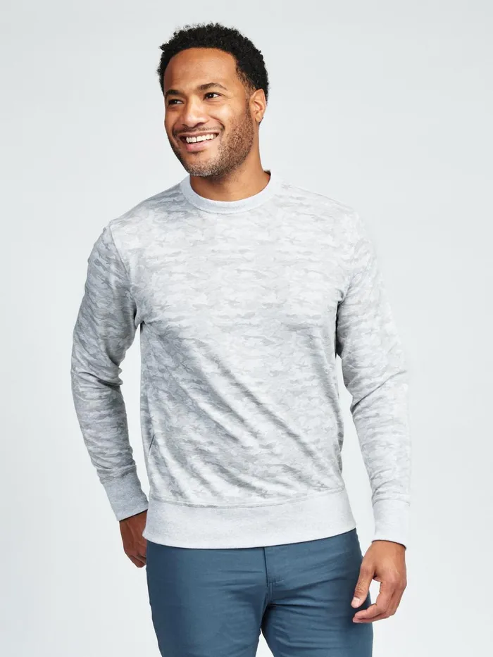 Men Varsity French Terry Sweatshirt Tasc Performance Sweatshirts Hoodies