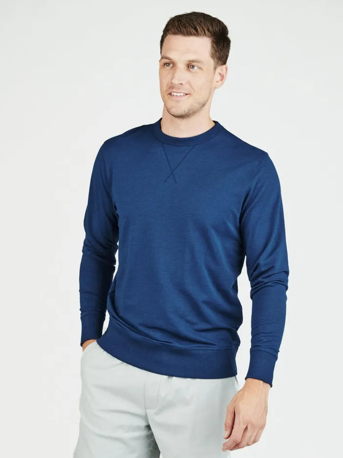 Men Varsity French Terry Sweatshirt Tasc Performance Sweatshirts Hoodies