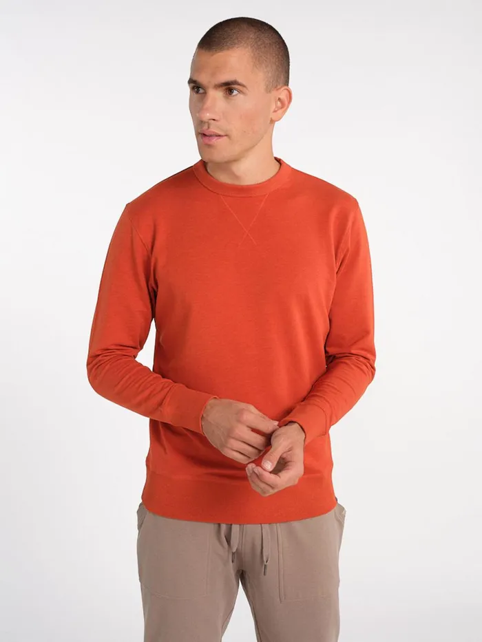 Men Varsity French Terry Sweatshirt Tasc Performance Sweatshirts Hoodies