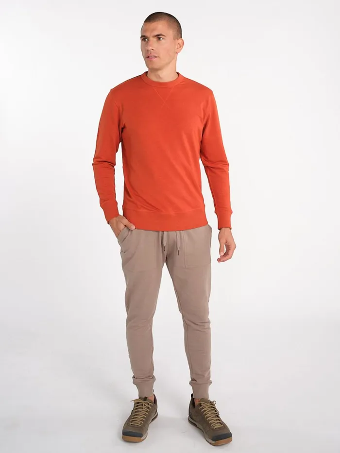 Men Varsity French Terry Sweatshirt Tasc Performance Sweatshirts Hoodies